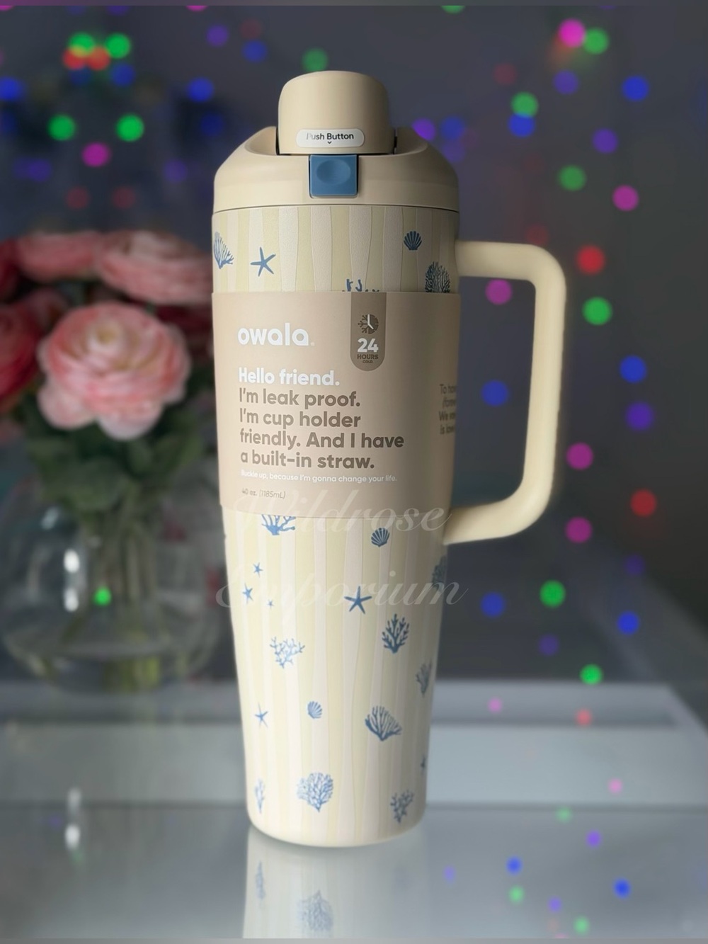 Owala 2026 Birthday Bash Limited Edition CORAL CABANA